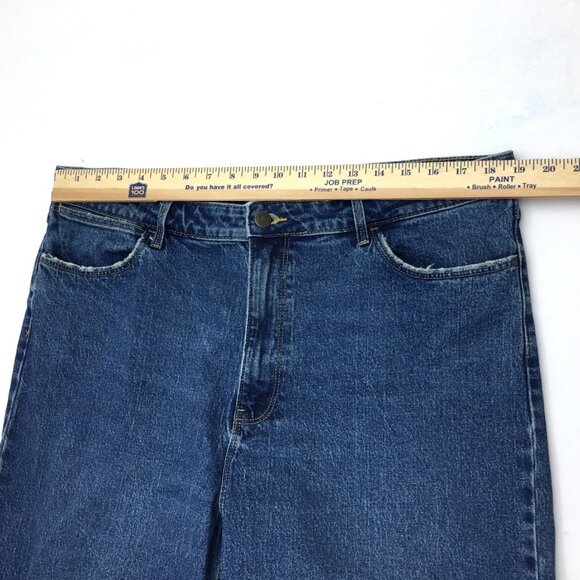 Wrangler Women's Loose Straight Leg Jeans Mid Rise Stretch Size 16 length 30" - Picture 5 of 9